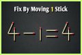 Matchstick Riddle: Solve 1x5=8 by Moving Just 1 Stick